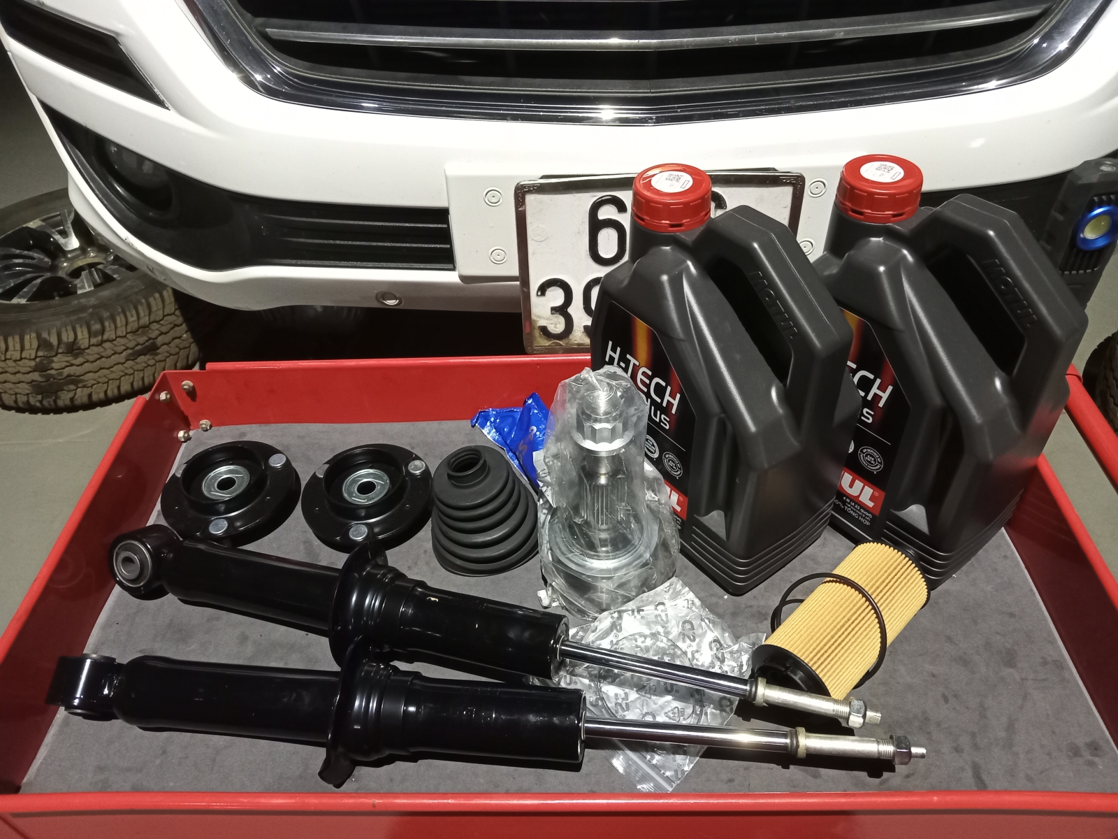 Hệ thống treo khung gầm bị lỗi