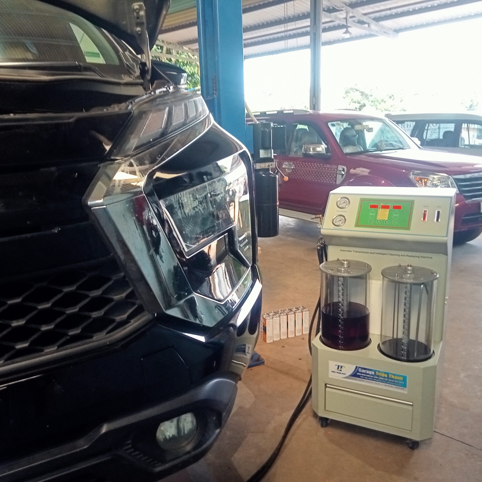 Thay nhớt số tuần hoàn