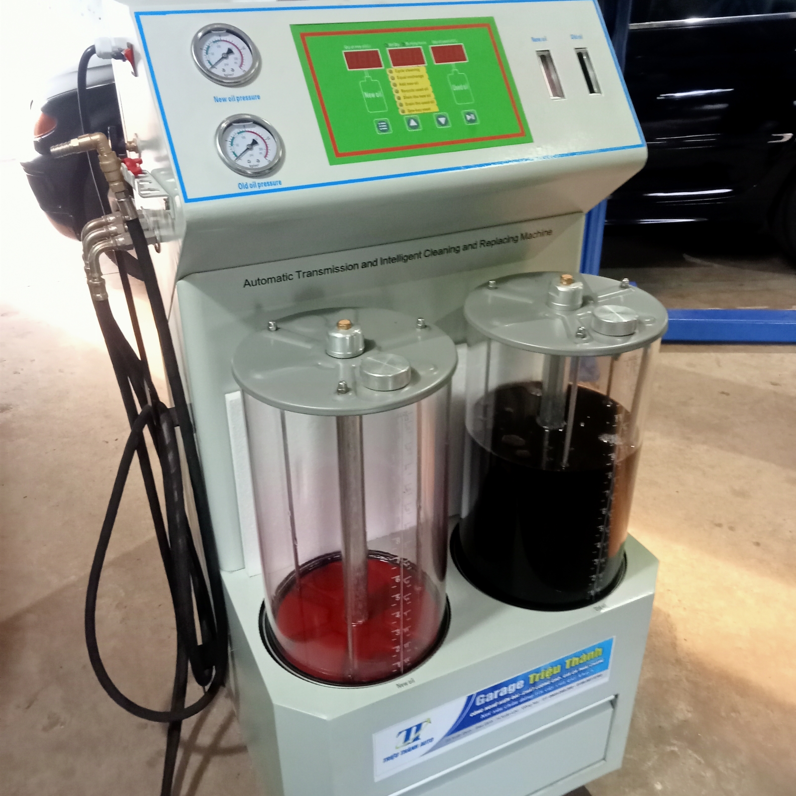 Thay nhớt số tuần hoàn