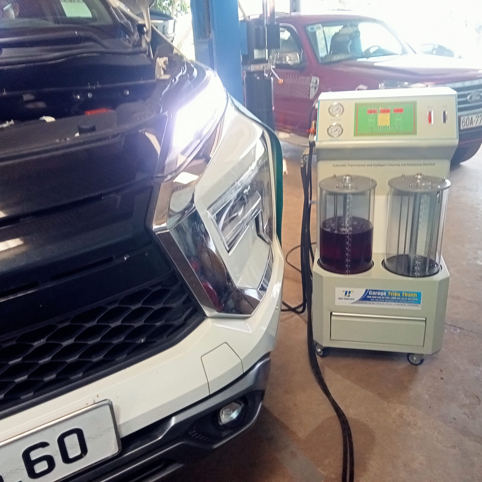 Thay nhớt số tuần hoàn